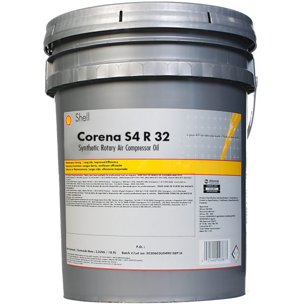 shell-corena-s4-r-32-synthetic-rotary-air-compressor-oil-pail